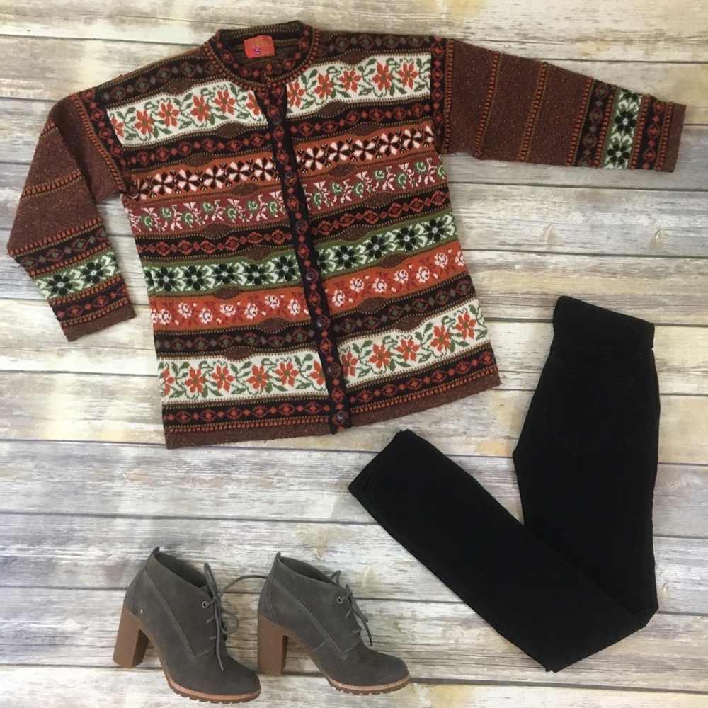 KENZO Jungle Button Up Sweater